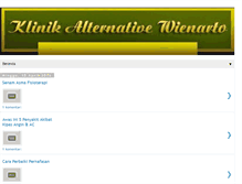 Tablet Screenshot of klinikwienarto.com